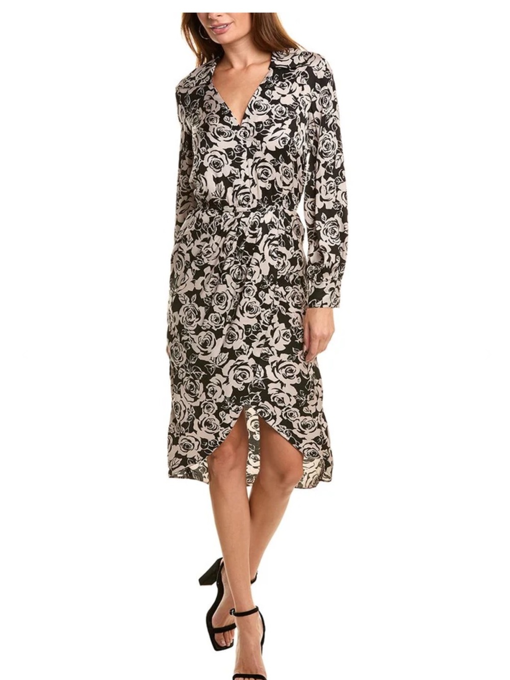 The KOOPLES Blooming Roses Midi Dress size 1